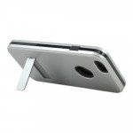 Wholesale Apple iPhone 5 5S Strong Armor Hybrid with Stand (Silver)